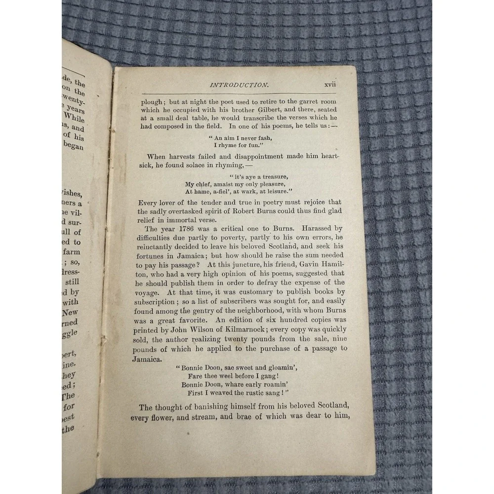 Selections from the Poetry‎ of Robert Burns Lois G. Gifford ed. 1918